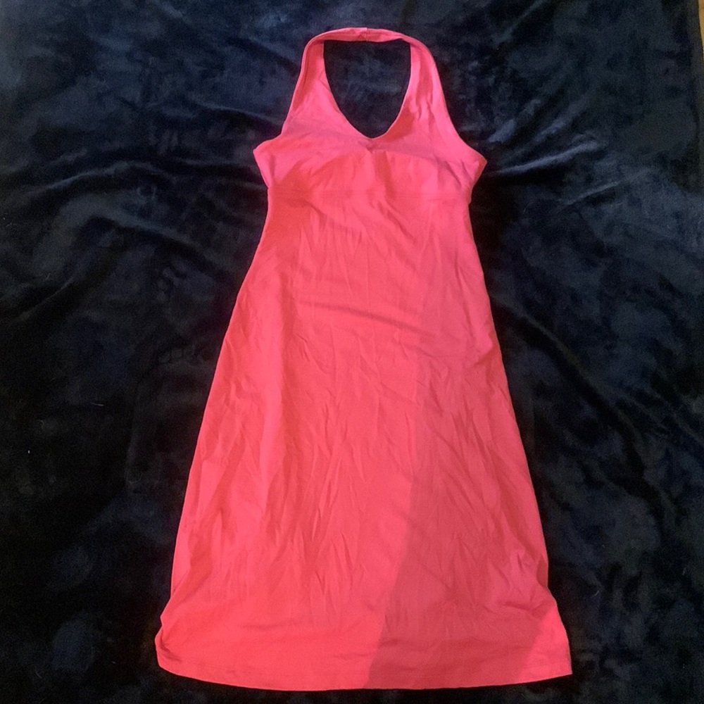 Patagonia Vibrant Pink Backless Dress